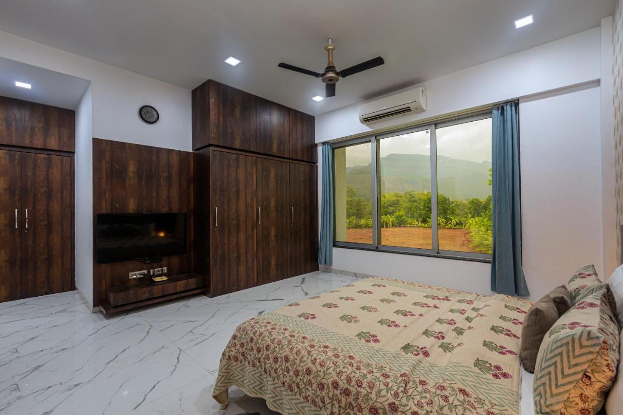 Saffronstays Odyssey, Karjat - 10 Acres Pet-Friendly Estate With Swimming Pool Chinchavli Ngoại thất bức ảnh