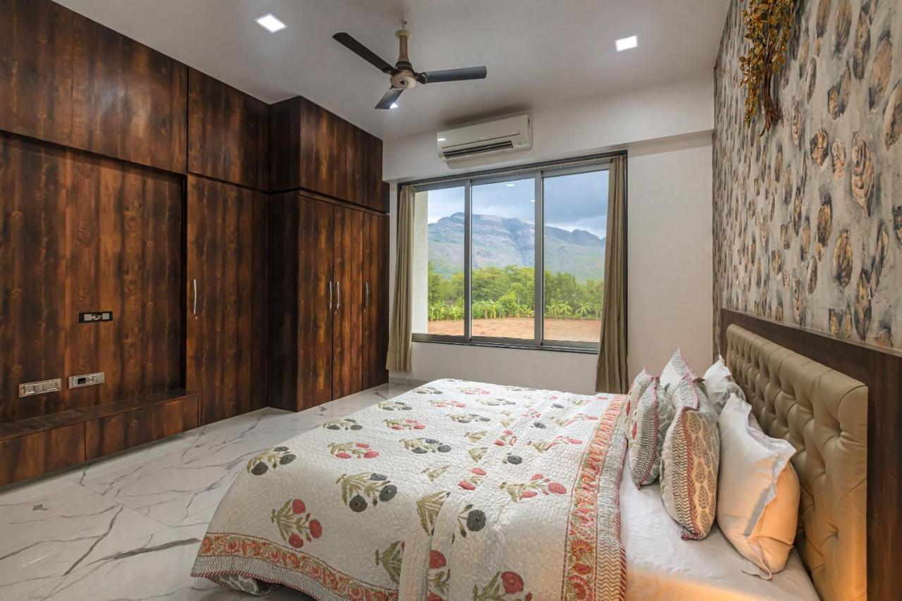 Saffronstays Odyssey, Karjat - 10 Acres Pet-Friendly Estate With Swimming Pool Chinchavli Ngoại thất bức ảnh