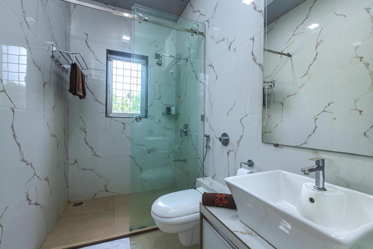 Saffronstays Odyssey, Karjat - 10 Acres Pet-Friendly Estate With Swimming Pool Chinchavli Ngoại thất bức ảnh